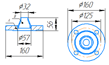 Переход 57x4-32x2-1,6-исп.2 ст20 ГОСТ 27590-2005 слайд 5
