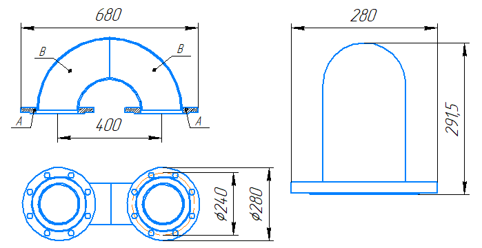 Соединительный калач 159x4-1,0-исп.1 ГОСТ 27590-2005 слайд 6