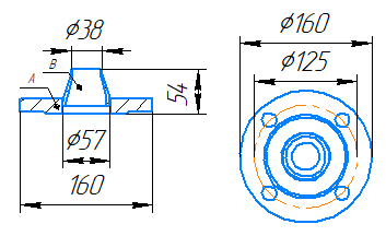 Переход 57x4-38x2-1,0-исп.2 ст20 ГОСТ 27590-2005 слайд 5