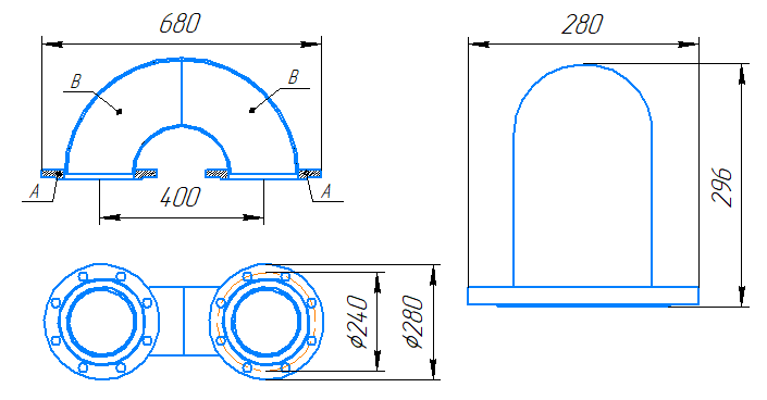 Соединительный калач 168x4-1,0-исп.1 ГОСТ 27590-2005 слайд 6