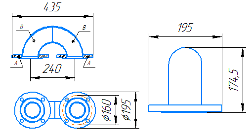 Соединительный калач 89x3-1,6-исп.1 ГОСТ 27590-2005 слайд 6