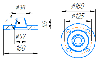 Переход 57x4-38x2-1,6-исп.2 ст20 ГОСТ 27590-2005 слайд 5