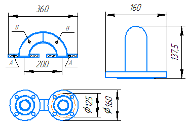 Соединительный калач 57x2,5-1,6-исп.1 ГОСТ 27590-2005 слайд 6