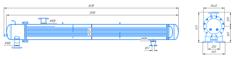 Подогреватель пароводяной ПП1-9,5-0,7-2 (Латунь Л68 16x0,8;1,0МПа) исп.2 ОСТ слайд 8