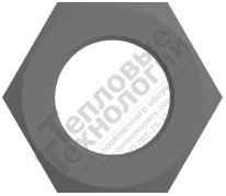 Гайка М30x3,5-6H ГОСТ 5927-70 слайд 3