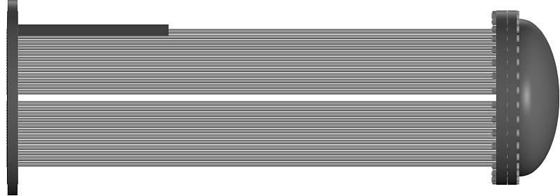 Трубная система к ПП1-50,5-0,2-2 (Нержавеющая сталь 08Х18Н10Т 19x1;1,6МПа) ОСТ слайд 2