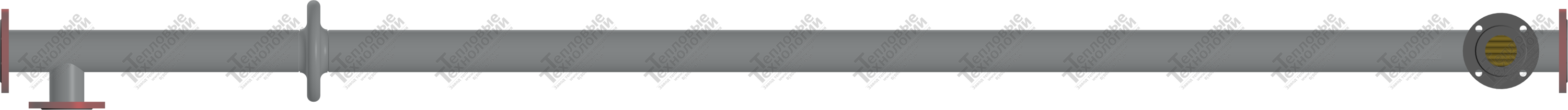 Подогреватель водо-водяной ПВ1К 108x4-Г-1,0-3,58-Пр (Латунь Л63 16x0,8) ГОСТ 27590-2005 слайд 2