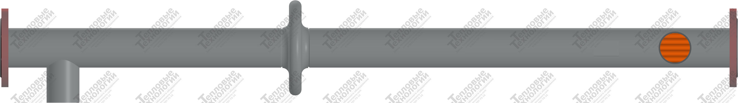Подогреватель водо-водяной ПВ2К 108x2-Г-1,0-1,79-Пр (Медно-никелевый сплав МНЖ5-1 16x1) ГОСТ 27590-2005 слайд 2