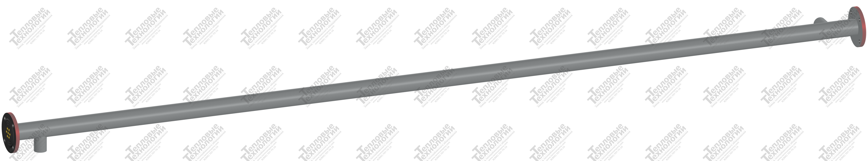 Подогреватель водо-водяной ПВ2 76x4-Г-1,6-1,32-Л (Латунь Л68 16x1) ГОСТ 27590-2005