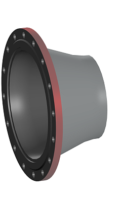 Переход 377x10-273x8-1,6-исп.2 ст20 ГОСТ 27590-2005