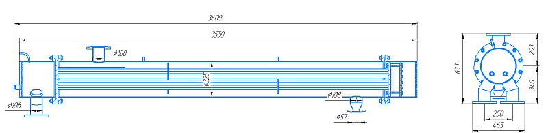 Подогреватель пароводяной ПП2-9,5-0,7-2 (Латунь Л63 19x0,8;1,0МПа) исп.1 ОСТ слайд 8