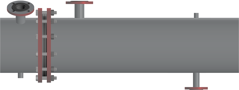 Атмосферный охладитель выпара ОВА-2 (Нержавеющая сталь 08Х18Н10 16х0,5) исп.2 слайд 2