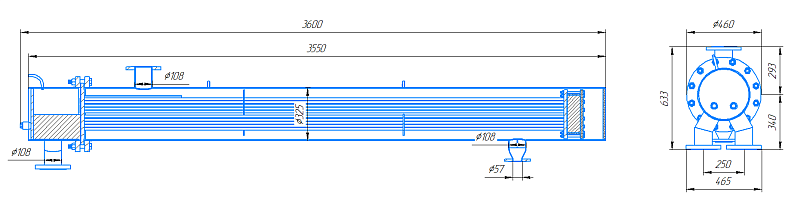 Подогреватель пароводяной ПП2-9,5-0,7-4 (Нержавеющая сталь 08Х18Н10 16x0,5;1,6МПа) исп.2 ОСТ слайд 8