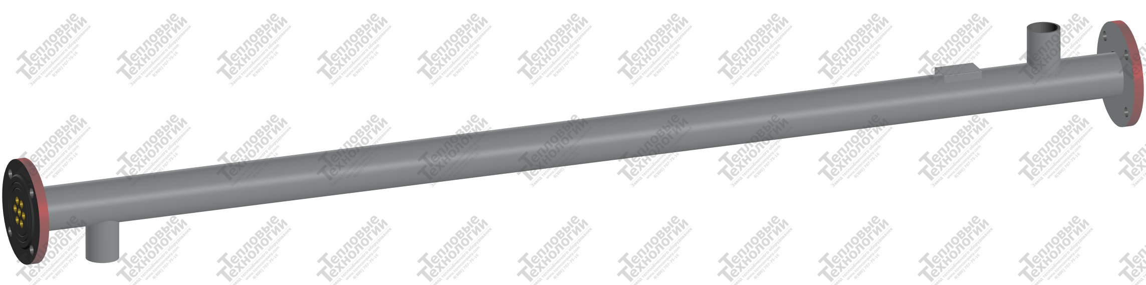 Подогреватель водо-водяной ПВ2 76x2-Г-1,0-0,66-Т (Латунь Л63 16x1) ГОСТ 27590-2005