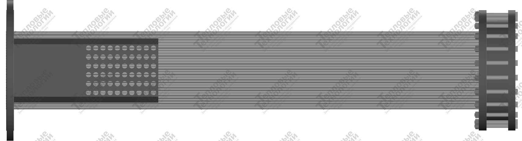 Трубная система к ПП2-16,0-0,2-2 (Нержавеющая сталь 12Х18Н10Т 16x1;1,0МПа) ГОСТ слайд 3