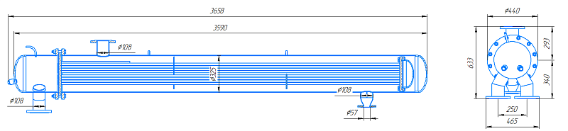 Подогреватель пароводяной ПП1-9,5-0,7-2 (Латунь Л63 19x1;1,0МПа) исп.2 ОСТ слайд 8