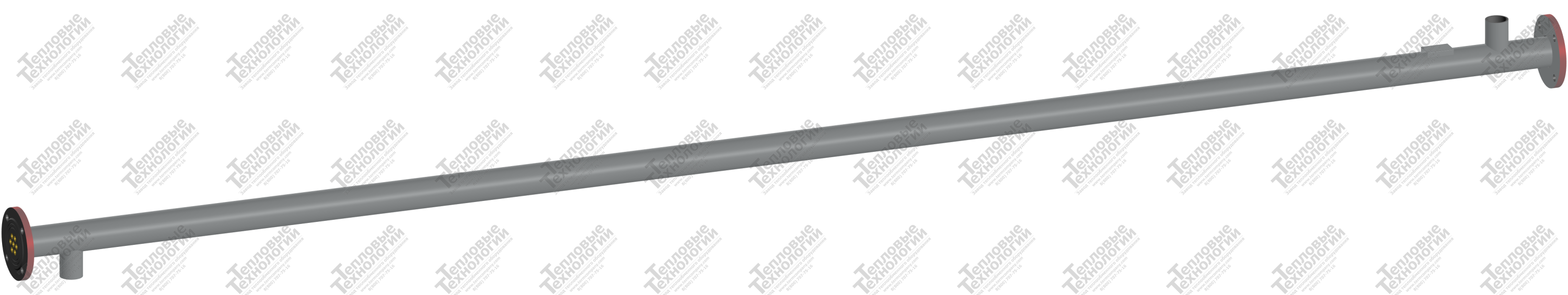 Подогреватель водо-водяной ПВ2 76x4-Г-1,6-1,32-Т (Латунь Л68 16x1) ГОСТ 27590-2005
