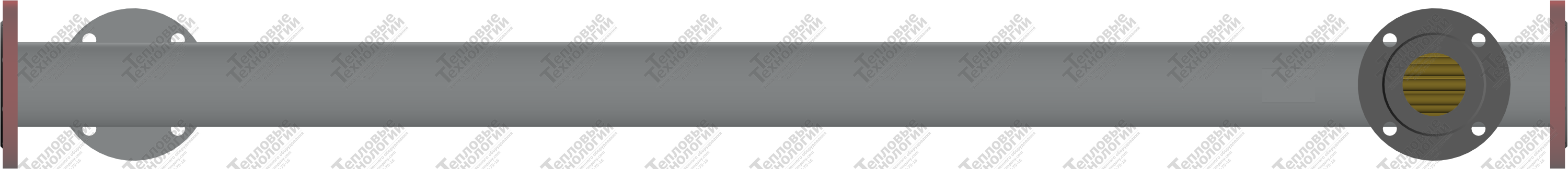 Подогреватель водо-водяной ПВ1 108x2-Г-1,6-1,79-Т (Латунь Л63 16x1) ГОСТ 27590-2005 слайд 3