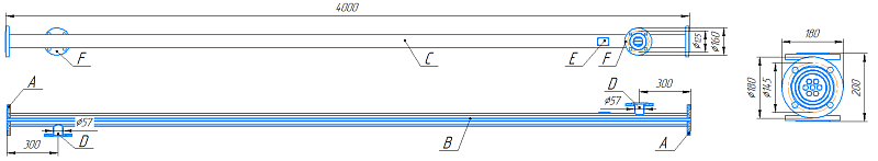 Водо-водяной подогреватель ВВП 04-76x4000 (Латунь Л68 16x1;1,0МПа) ГОСТ 27590-88 слайд 5
