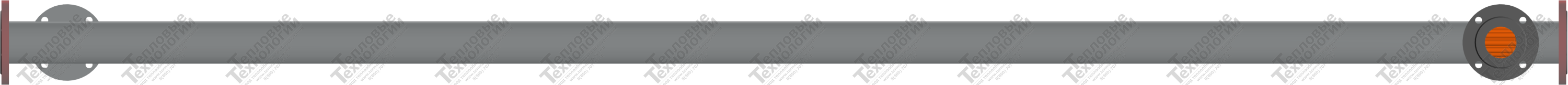 Подогреватель водо-водяной ПВ1 108x4-Г-1,0-3,58-Т (Медно-никелевый сплав МНЖ5-1 16x1) ГОСТ 27590-2005 слайд 3