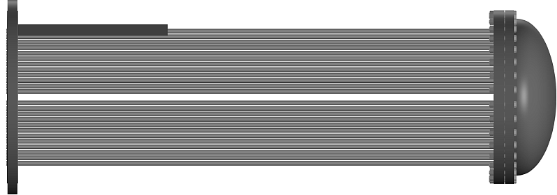 Трубная система к ПП1-50,5-0,2-2 (Нержавеющая сталь 08Х18Н10 19x1;1,0МПа) ОСТ слайд 2