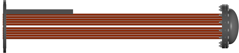 Трубная система к ПП1-11,4-0,2-2 (Медно-никелевый сплав МНЖ5-1 19x1;1,6МПа) ОСТ слайд 2