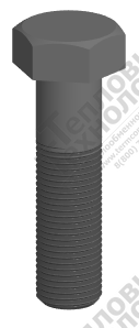 Болт М16x60-2 ГОСТ 7798-70