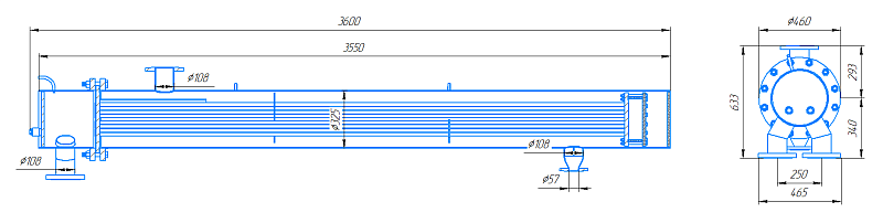 Подогреватель пароводяной ПП2-9,5-0,7-2 (Латунь Л68 19x1;1,6МПа) исп.2 ОСТ слайд 8