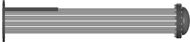 Трубная система к ПП1-11,4-0,2-2 (Нержавеющая сталь 12Х18Н10Т 16x0,5;1,0МПа) ГОСТ слайд 2