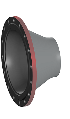 Переход 377x10-219x8-1,0-исп.2 ст20 ГОСТ 27590-2005