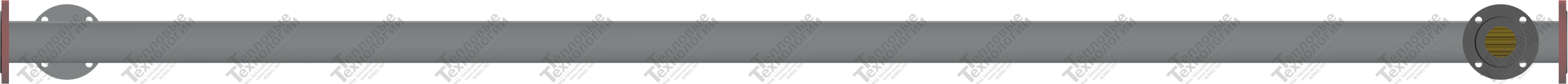 Подогреватель водо-водяной ПВ1 108x4-Г-1,0-3,58-Т (Латунь Л68 16x1) ГОСТ 27590-2005 слайд 3