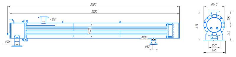 Подогреватель пароводяной ПП2-9,5-0,7-2 (Латунь Л68 19x0,8;1,0МПа) исп.2 ОСТ слайд 8
