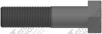 Болт М20x80-2,5 ГОСТ 7798-70 слайд 2