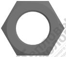 Гайка М20x2,5-6H ГОСТ 5927-70 слайд 3