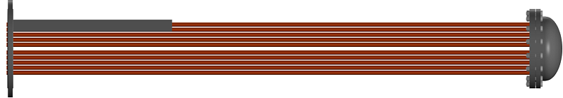 Трубная система к ПП1-6,3-0,2-2 (Медно-никелевый сплав МНЖ5-1 16x1;1,6МПа) ОСТ слайд 2