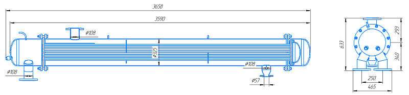 Подогреватель пароводяной ПП1-9,5-0,7-2 (Латунь Л63 16x0,8;1,0МПа) исп.1 ОСТ слайд 8