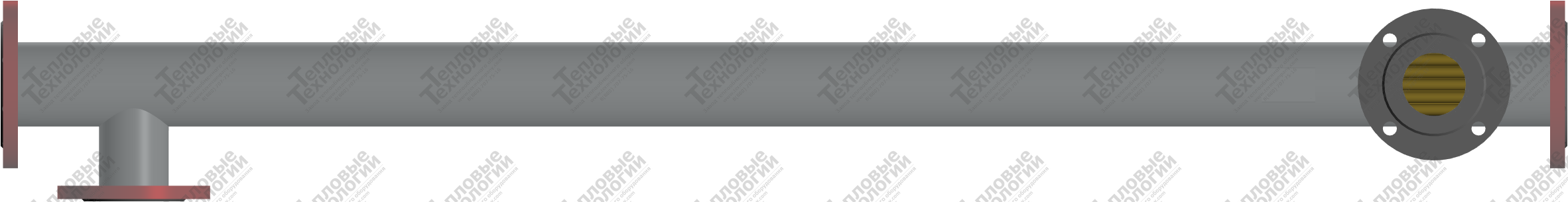 Подогреватель водо-водяной ПВ1 108x2-Г-1,0-1,79-Пр (Латунь Л68 16x1) ГОСТ 27590-2005 слайд 2